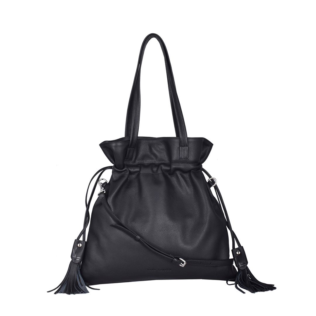 Santorini Shopper, black