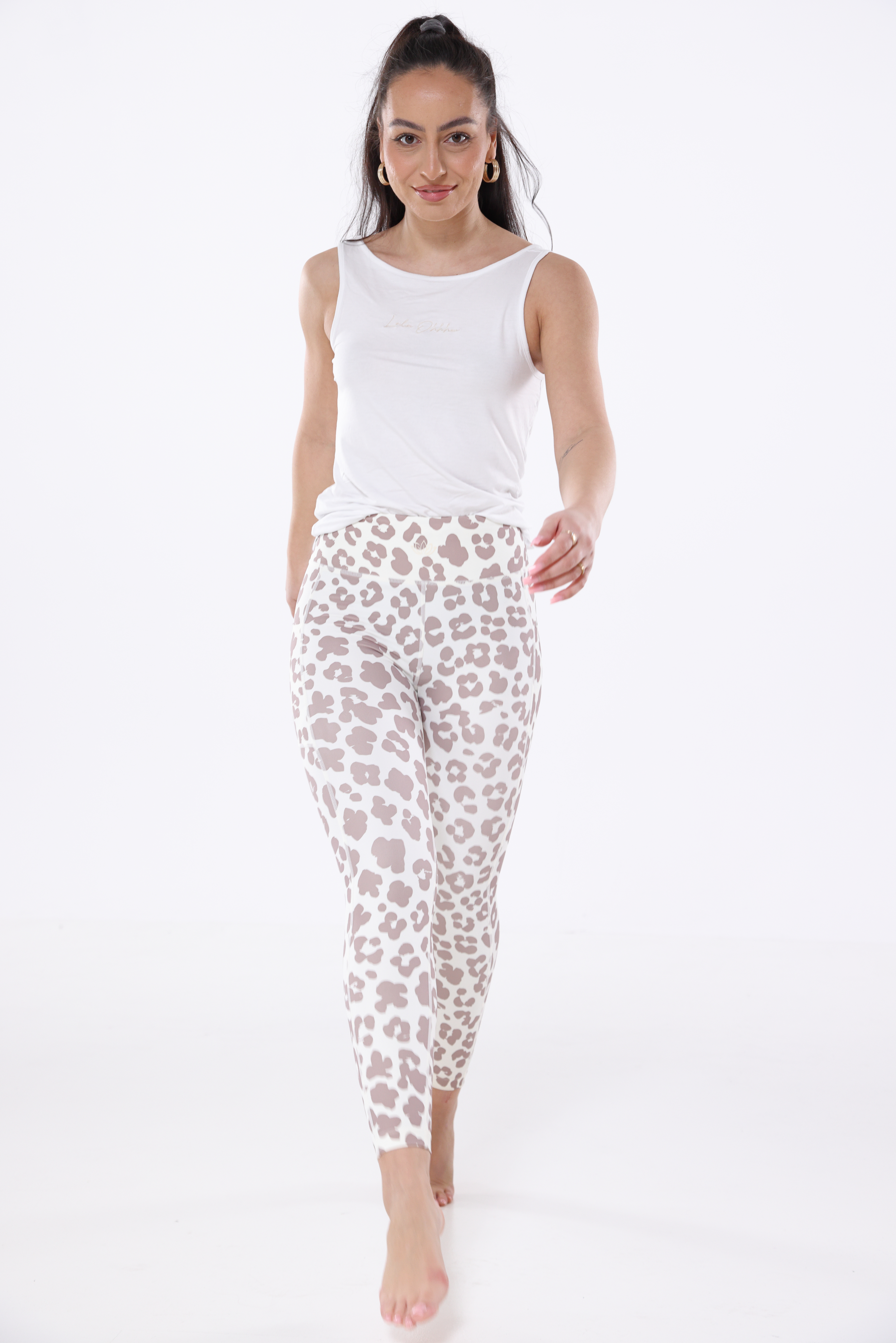SITA Leggings taupe leo