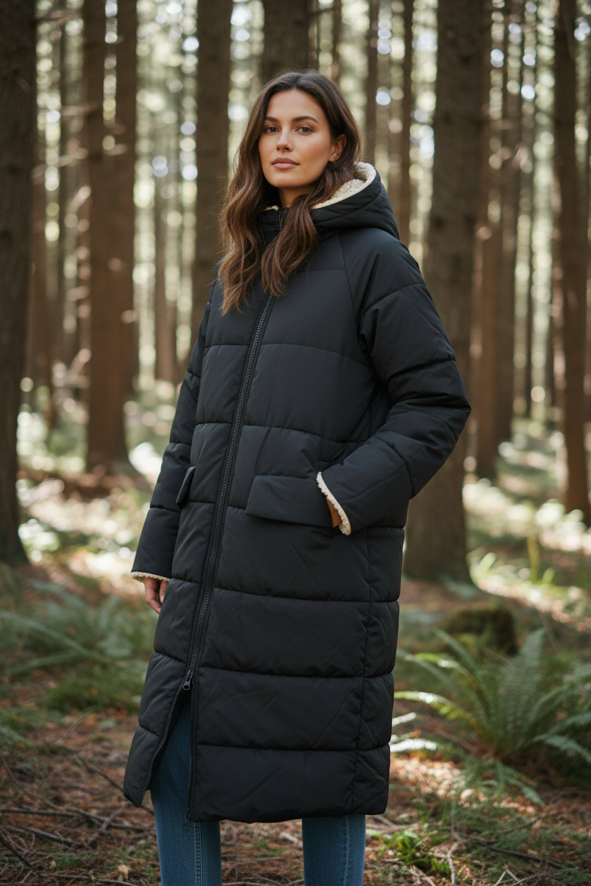 MAC Wendeparka, black 