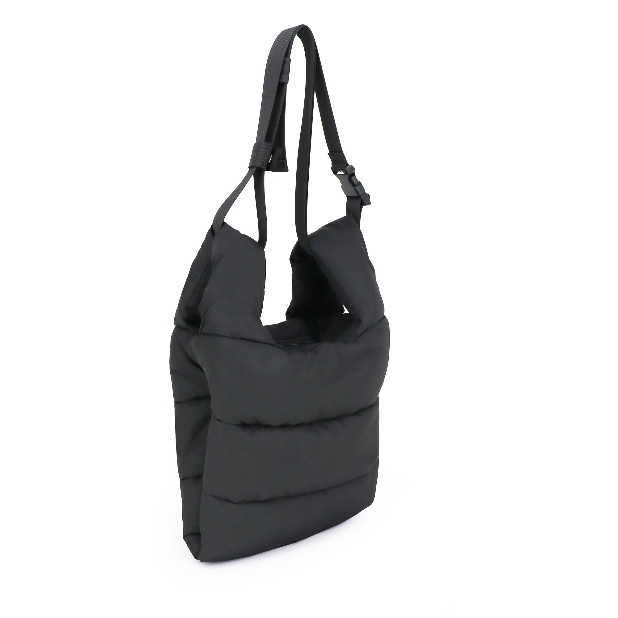 TAMIKA kleiner puffy crossbody Nylonbeutel black